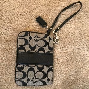 Coach wristlet